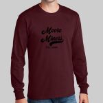 Staff Maroon Long Sleeve Shirt - Moore Thumbnail