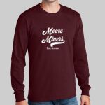 Staff Maroon Long Sleeve Shirt - Moore Thumbnail